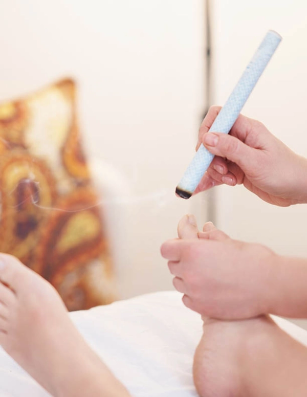Gesundheitsvorteile der Moxibustion