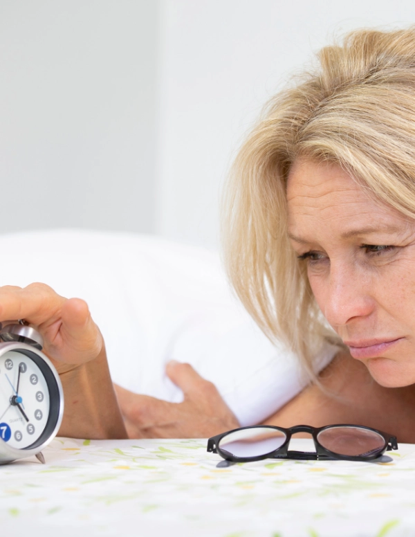 Schlafstörungen in den Wechseljahren-Blogfoto