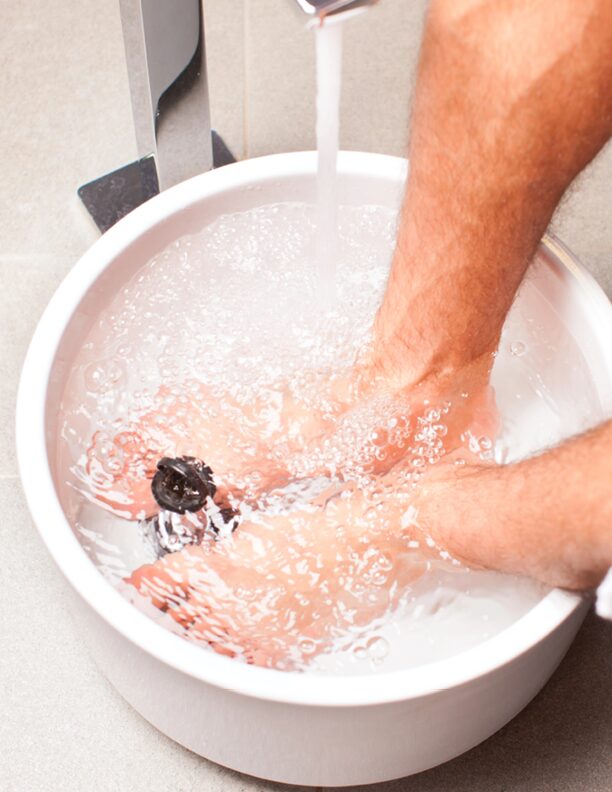 Blogfoto-Fußbad-Polyneuropathie